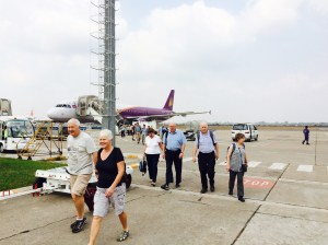 Arrival from Phnom Penh in Soem Reap