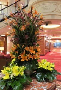 2016 Grand Lobby Flowers