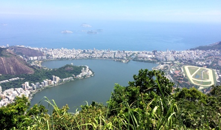2016 Rio Christ View top Lagoon