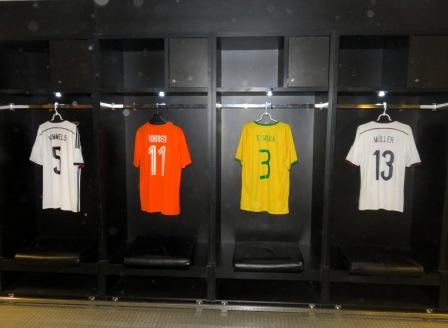 2016 Rio Maracana Player Locker Room