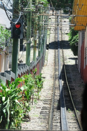 2016 Rio Start of Funicular ride