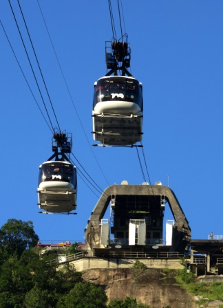 2016 Rio Sugarloaf First Cable Car