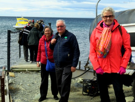 A Punta Arenas Boarding Penguin Boat