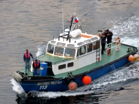 A Ushuaia Fort Williams Chile Authorities Boat