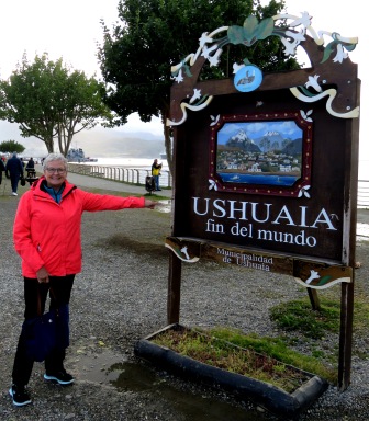 A Ushuaia T Sign