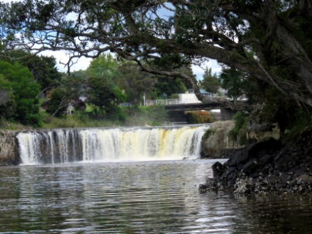 A BOI Maori Boat 8 Waterfall 1