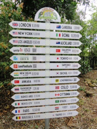 A20 Bris 0313 LPKS Mileage Sign