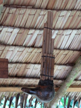 A49 0322 KK MM Gourd Bamboo Instrument